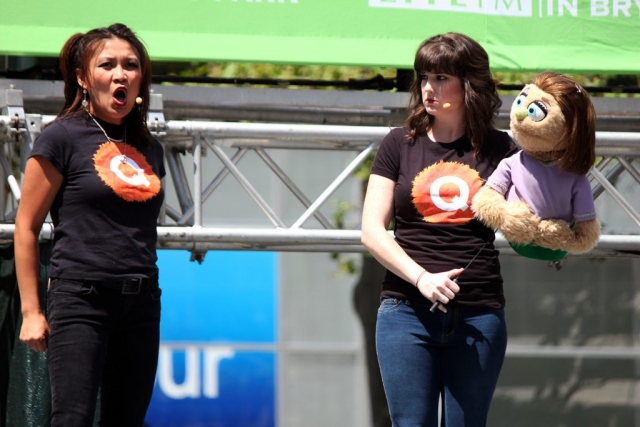 Avenue Q at 2011 Broadway in Bryant Park