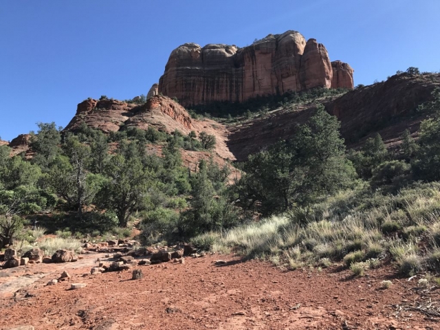 Another view of the back side of Cathedral Rock. Sedona, AZ - 2017.04.28