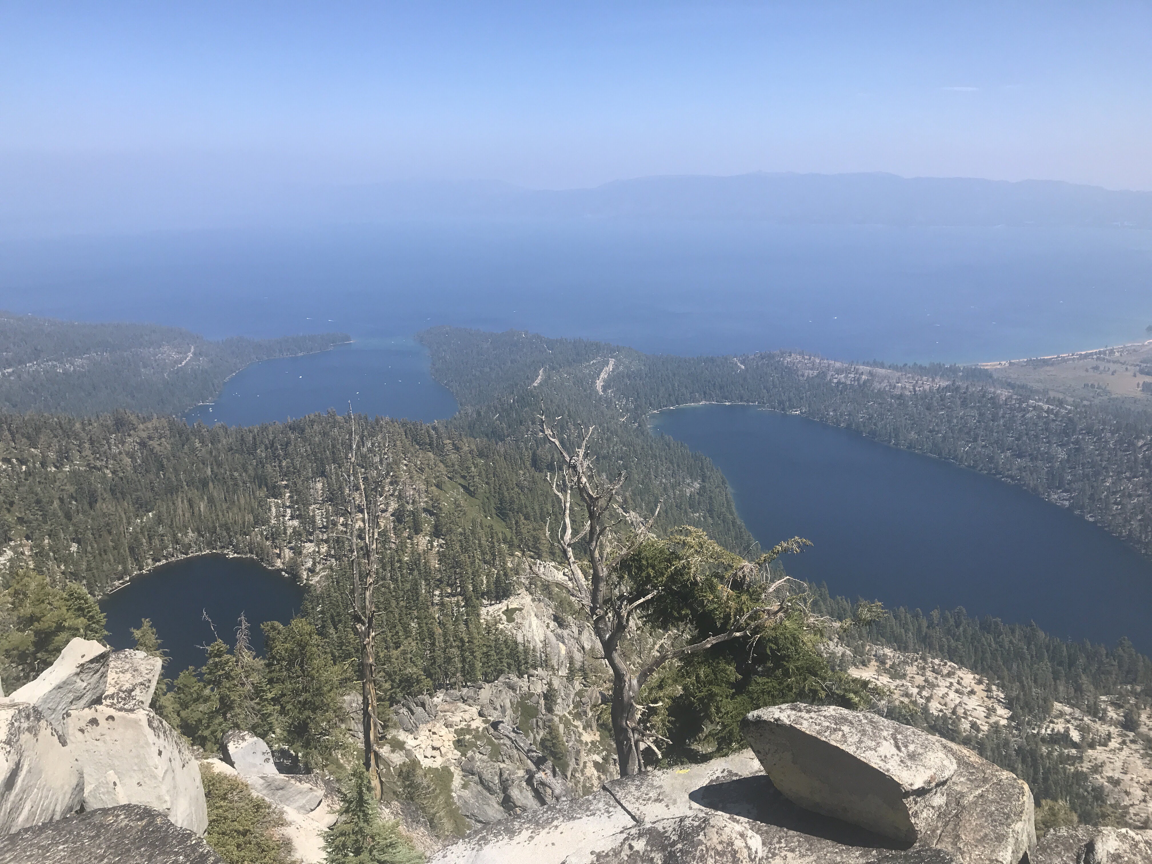lake tahoe from maggie's peaks