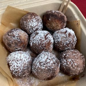 Chocolate Munchkins Mochi Donuts from Alimama